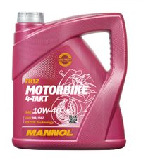 SCT - MANNOL Motorl "Mannol 7812 4-Takt Motorbike 10W-40 [4L] ", Art.-Nr. MN7812-4