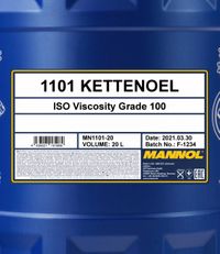 SCT - MANNOL Motorl "Mannol Kettenoel [20L] ", Art.-Nr. MN1101-20