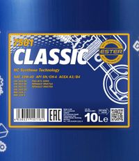 SCT - MANNOL Motorl "Mannol Classic 10W-40 [10L] ", Art.-Nr. MN7501-10