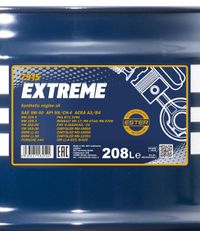 SCT - MANNOL Motorl "Mannol Extreme 5W-40 [208L] ", Art.-Nr. MN7915-DR