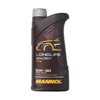 SCT - MANNOL Motor�l "Mannol 7715 Longlife 504/507 5W-30 [1L] ", Art.-Nr. MN7715-1