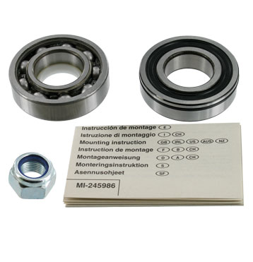 2x Radlagersatz SKF VKBA636 2 Radlager Satz links rechts Vorderachse Vorne - Bild 6