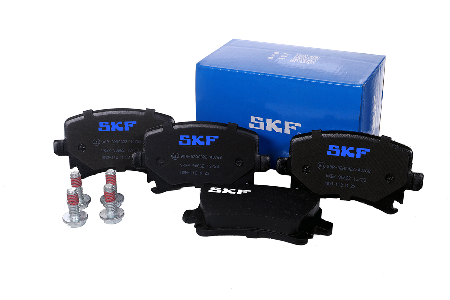 Skf Scheibenbremse Bremsbelag Vkbp 90662-4Er Set - Position Hinterachse Höhe 77Mm Länge 134Mm Breite 83Mm Dicke 17Mm - Oe Qualität - Bild 5