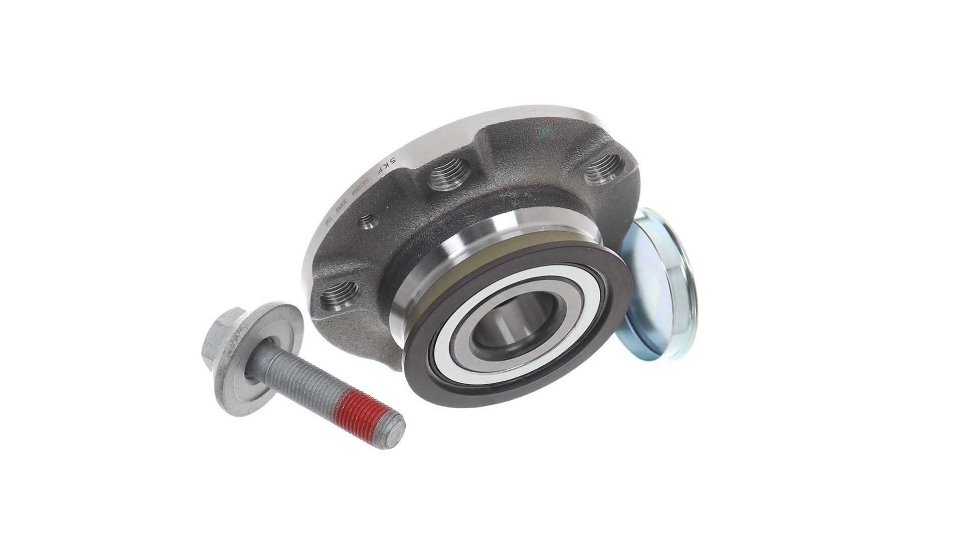 SKF Radlagersatz mit integriertem ABS-Sensor VKBA 7161 Position Hinterachse Höhe 73 mm Länge 137 mm Breite 131 mm - OE-Qualität - Bild 7