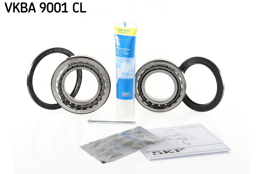 SKF Radlagersatz mit Wellendichtring VKBA 9001 CL Position Hinterachse Höhe 88mm Länge 158mm Breite 158mm - OE Qualität - Bild 5