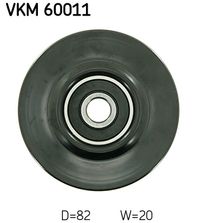 SKF Umlenk-/Fhrungsrolle, Keilriemen, Art.-Nr. VKM 60011