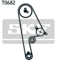 SKF Wasserpumpe + Zahnriemensatz, Art.-Nr. VKMC 93005-2