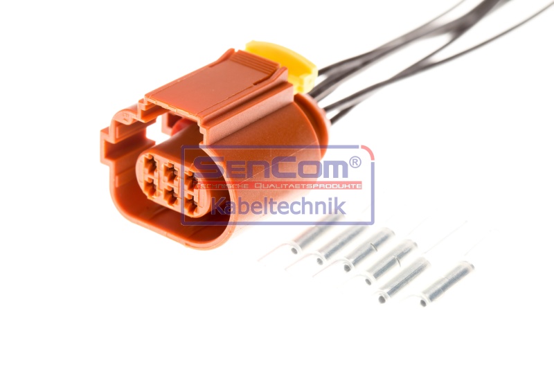 SENCOM Kabelreparatursatz, AGR-Ventil 10120 für Ford Fiat VW VAG Citroën (DF-PSA) Citroën/Peugeot LAND ROVER
