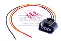 SenCom Kabelreparatursatz, Gl�hlampe-Fernscheinwerfer "Reparatursatz Stecksystem VAG VG-Nr.: 1J0973723", Art.-Nr. 20499