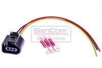 SenCom Kabelreparatursatz, Drucksensor-Bremskraftverst�rker "Reparatursatz Kabelbaum Universal VAG - 3 polig 1.5 mm", Art.-Nr. 20386