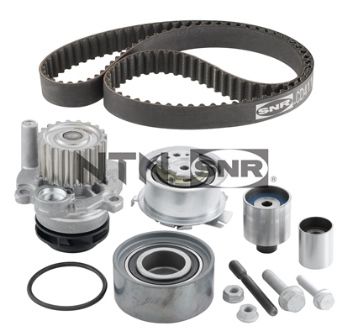 SNR Wasserpumpe + Zahnriemensatz kdp457670 für Ford DODGE JEEP VW MITSUBISHI