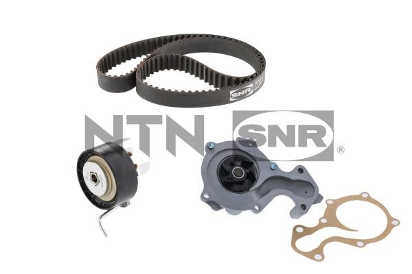 SNR Wasserpumpe + Zahnriemensatz kdp452290 für Ford Peugeot