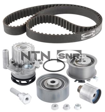 SNR Wasserpumpe + Zahnriemensatz kdp457610 für Ford Skoda VW JEEP MITSUBISHI