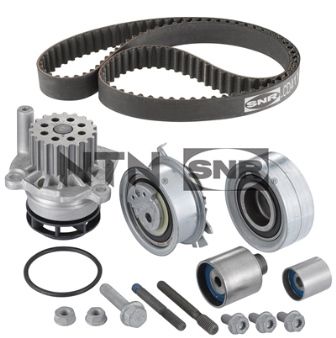 SNR Wasserpumpe + Zahnriemensatz kdp457730 für Ford VW JEEP MITSUBISHI
