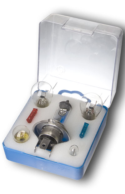 SPAHN GLÜHLAMPEN Sortiment, Glühlampen Ersatzlampenbox H4 60/55W [12V] 5514