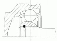 LBRO Gelenksatz, Antriebswelle "GKN Automotive OE-Technologie 50", Art.-Nr. 306243