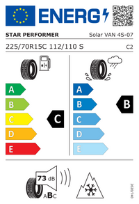 Star Performer Ganzjahresreifen "[Star Performer] 225/70R15 112/110S - Solar Van - 4S", Art.-Nr. 221031492