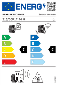 Star Performer Winterreifen "[Star Performer] 215/60R17 96H - Stratos UHP", Art.-Nr. 221031564