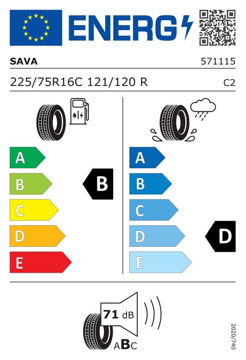 SAVA 225/75R16 121/120R - Trenta 2