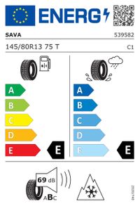 Sava Winterreifen "145/80R13 75T - Eskimo S3+", Art.-Nr. 539582