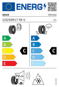 Sava Ganzjahresreifen "[Sava] 225/60R17 99V - All Weather", Art.-Nr. 594162