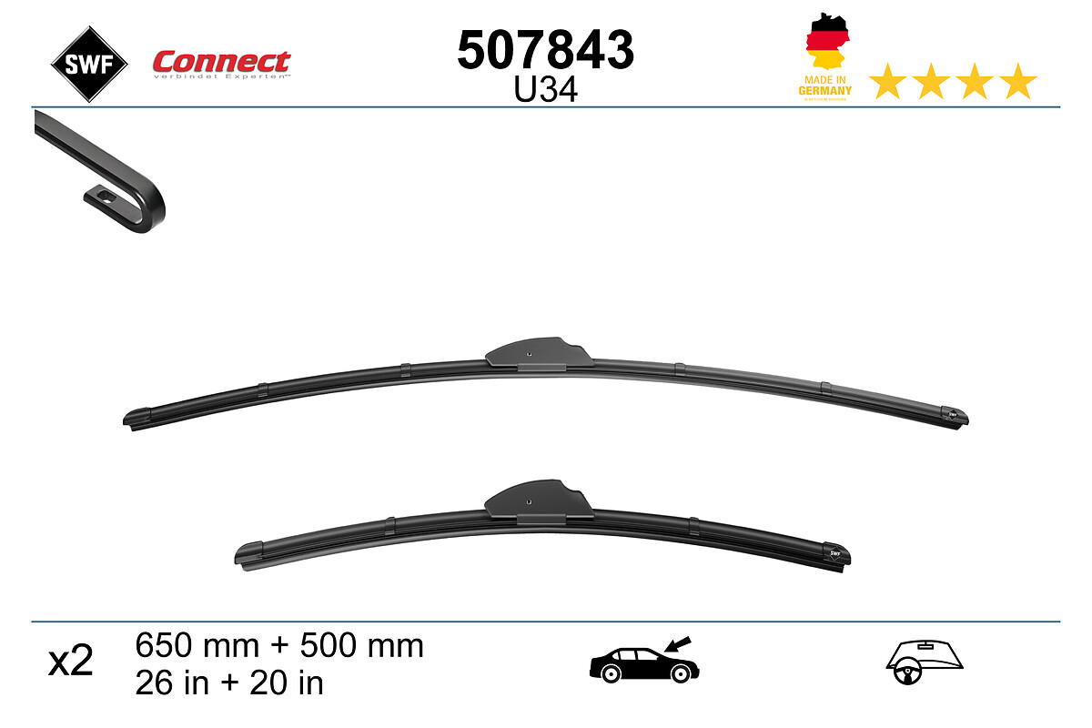 SWF Wischblatt 507843 vorne