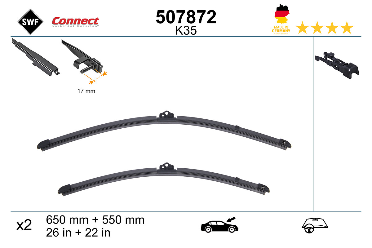 SWF Wischblatt 507872 vorne