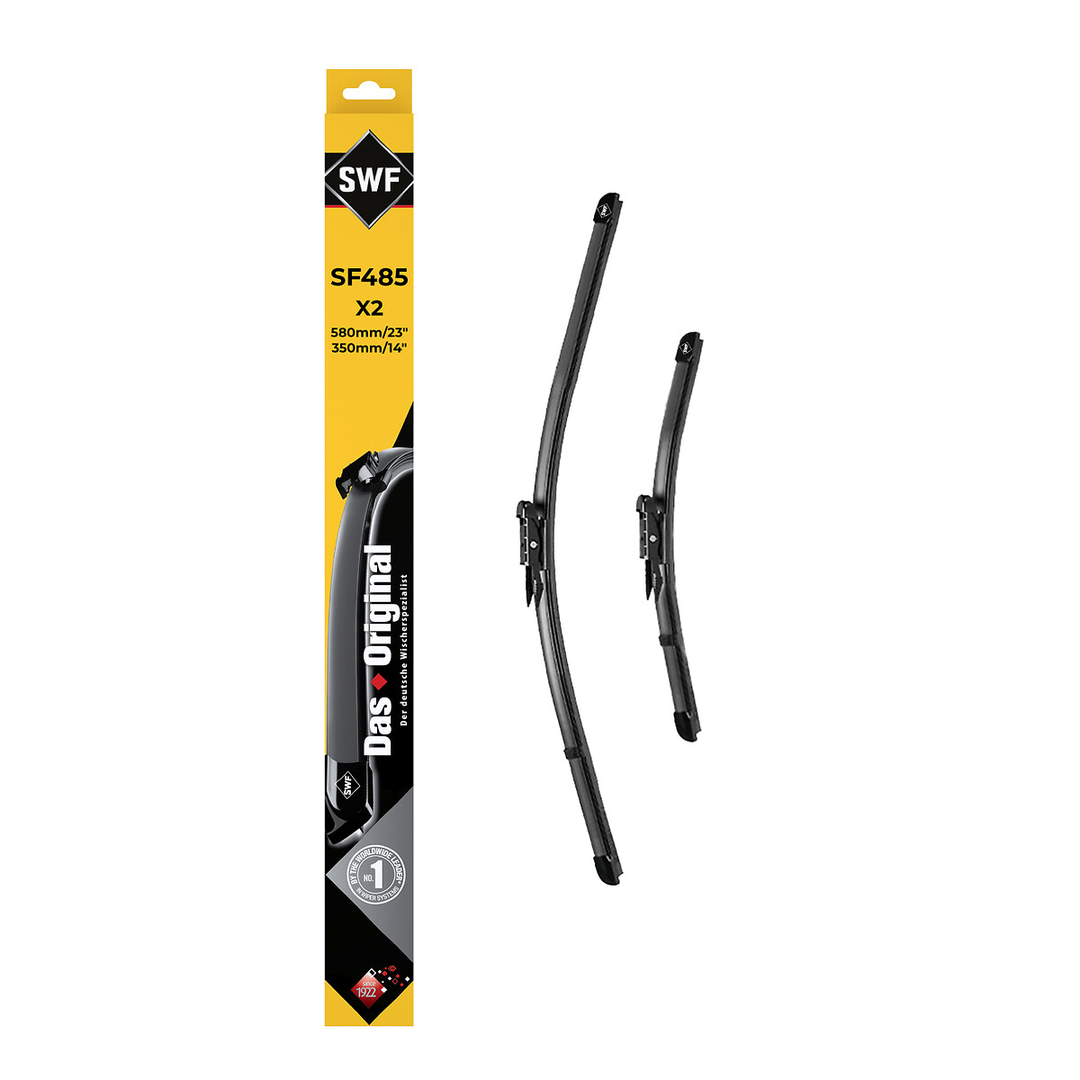 SWF Wischblatt ORIGINAL VISIOFLEX SET 119485 vorne für NISSAN