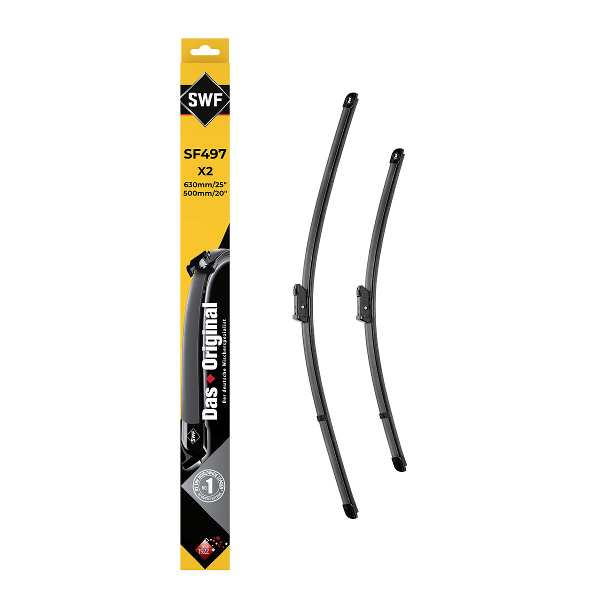 SWF Wischblatt ORIGINAL VISIOFLEX SET 119497 vorne für Ford BMW