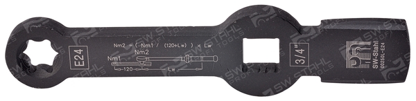 SWSTAHL Schlagringschlüssel 00250le24