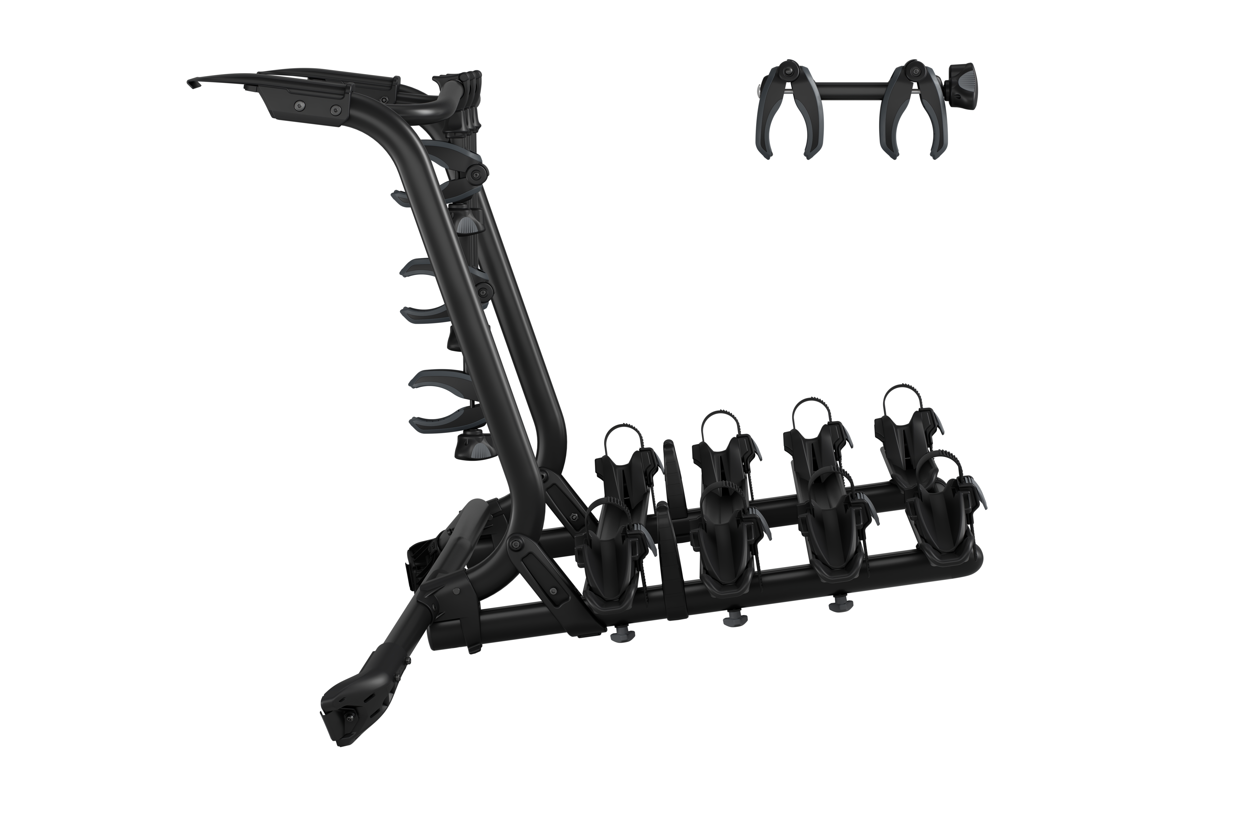 THULE Erweiterungssatz, Heckklappenfahrradträger WanderWay 4th bike adapter Black 911702