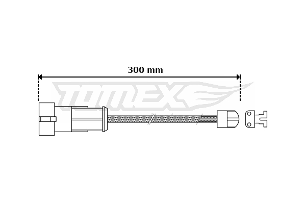 TOMEX BRAKES Warnkontakt, Bremsbelagverschleiß tx3053 für Iveco