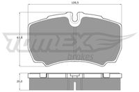 TOMEX Brakes Bremsbelagsatz, Scheibenbremse, Art.-Nr. TX 15-11