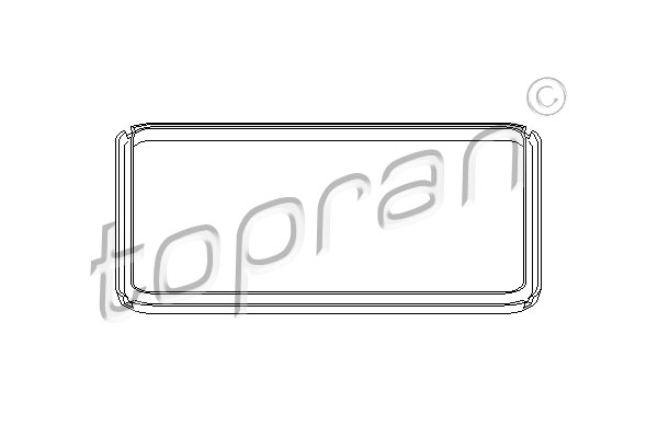 TOPRAN Dichtung, Ölwanne-Automatikgetriebe 108756 für Audi