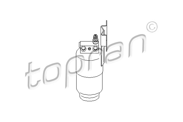 TOPRAN Trockner, Klimaanlage 110866 für VW