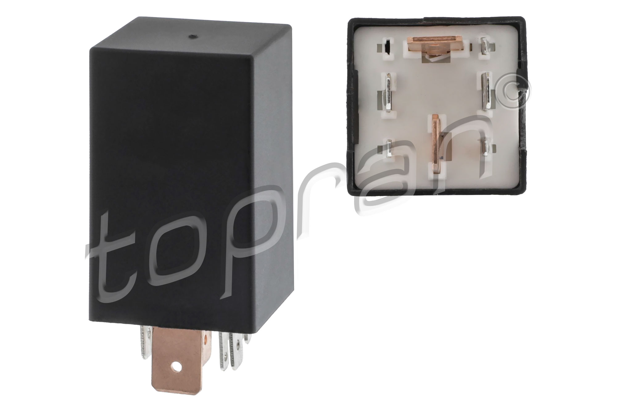 TOPRAN Relais, Kraftstoffpumpe 7-polig für SKODA VW SEAT CUPRA AUDI PORSCHE VAG 1J0906383B 1J0906383C 1J0906383 121 123