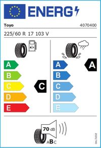 Toyo Tires Sommerreifen "225/60R17 103V - Proxes Comfort", Art.-Nr. 4070400