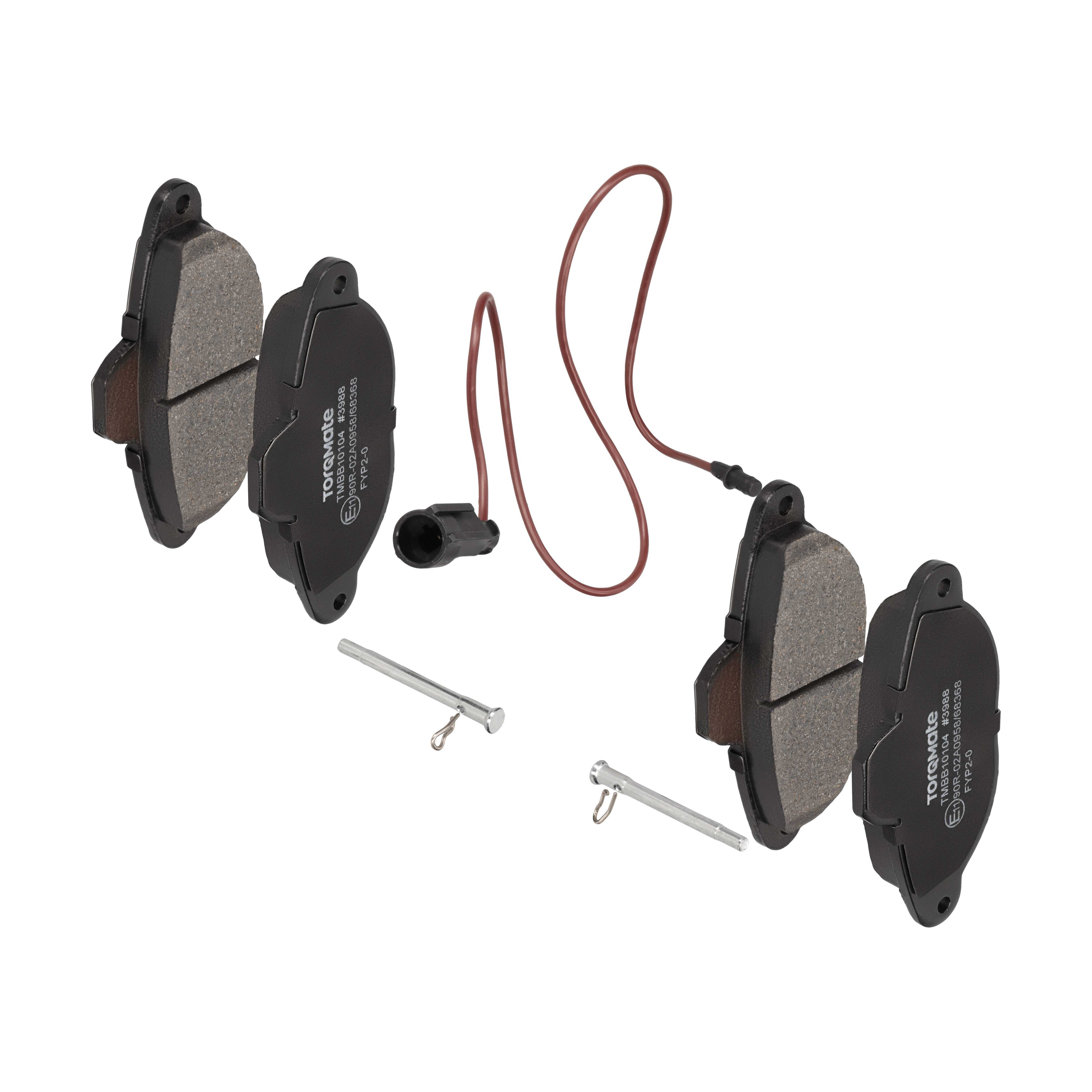 TORQMATE Bremsbelagsatz, Scheibenbremse tmbb10104 für Fiat LANCIA Ford