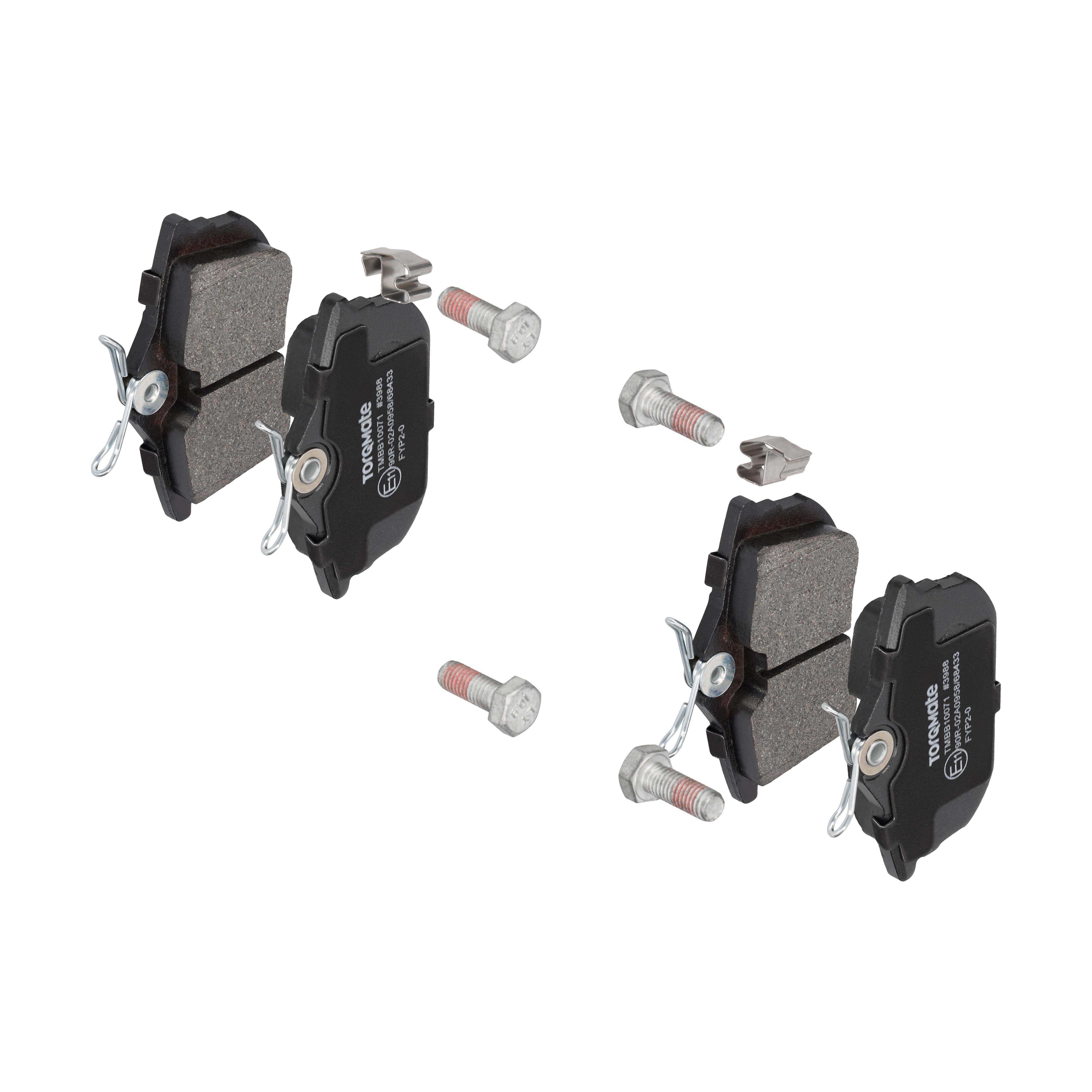 TORQMATE Bremsbelagsatz, Scheibenbremse tmbb10071 für Volvo MITSUBISHI PROTON SMART