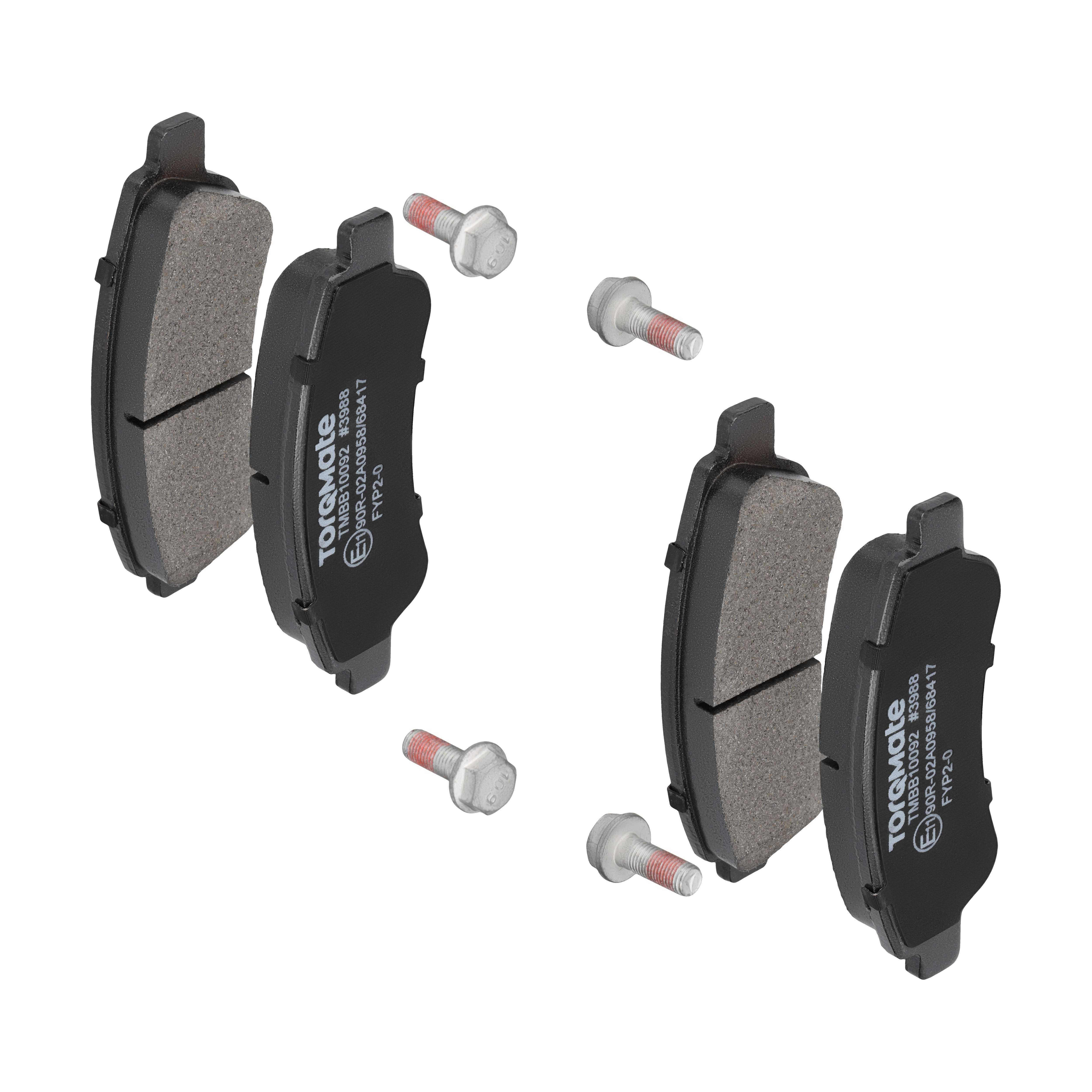 TORQMATE Bremsbelagsatz, Scheibenbremse tmbb10092 für Peugeot Citroën Fiat