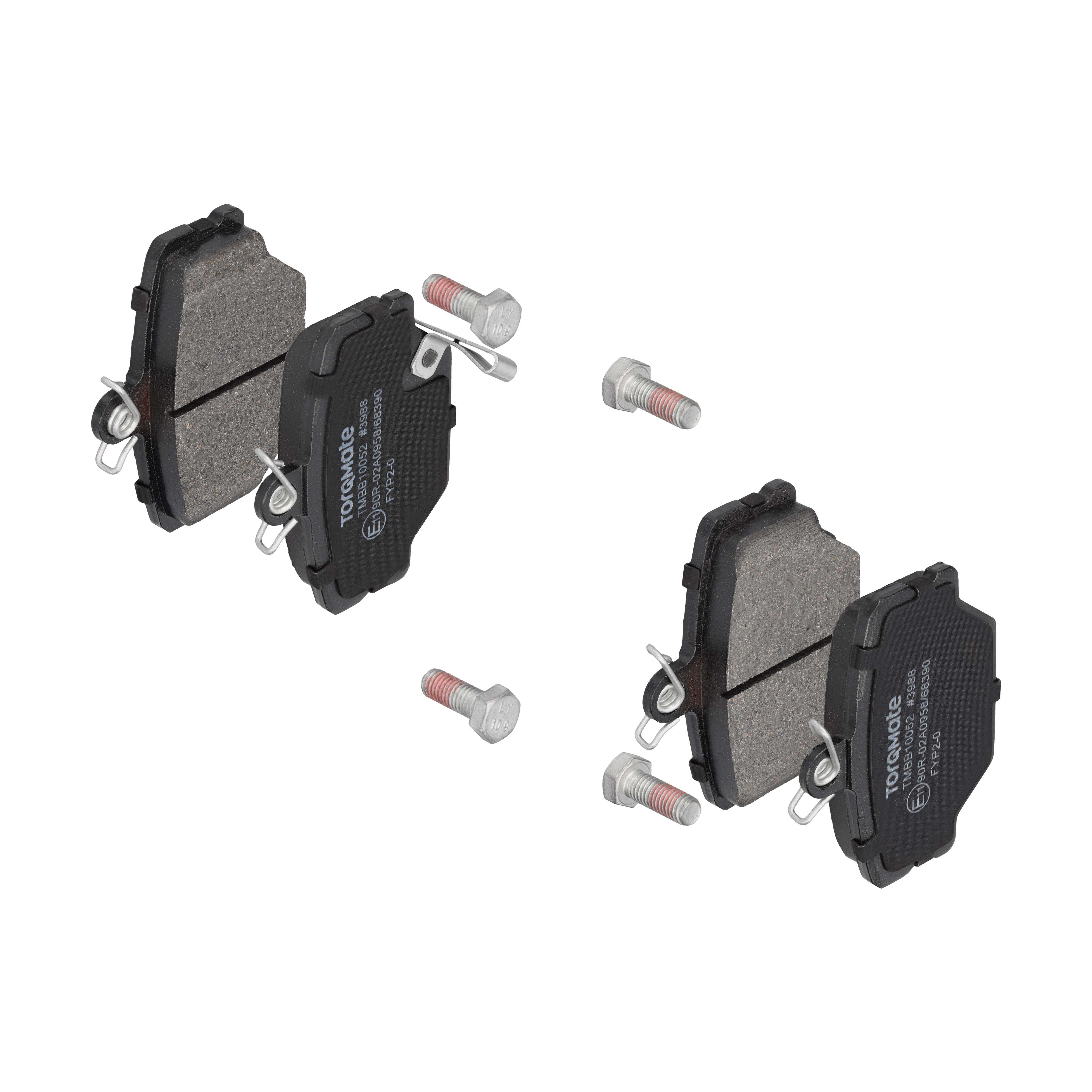 TORQMATE Bremsbelagsatz, Scheibenbremse tmbb10052 für SMART