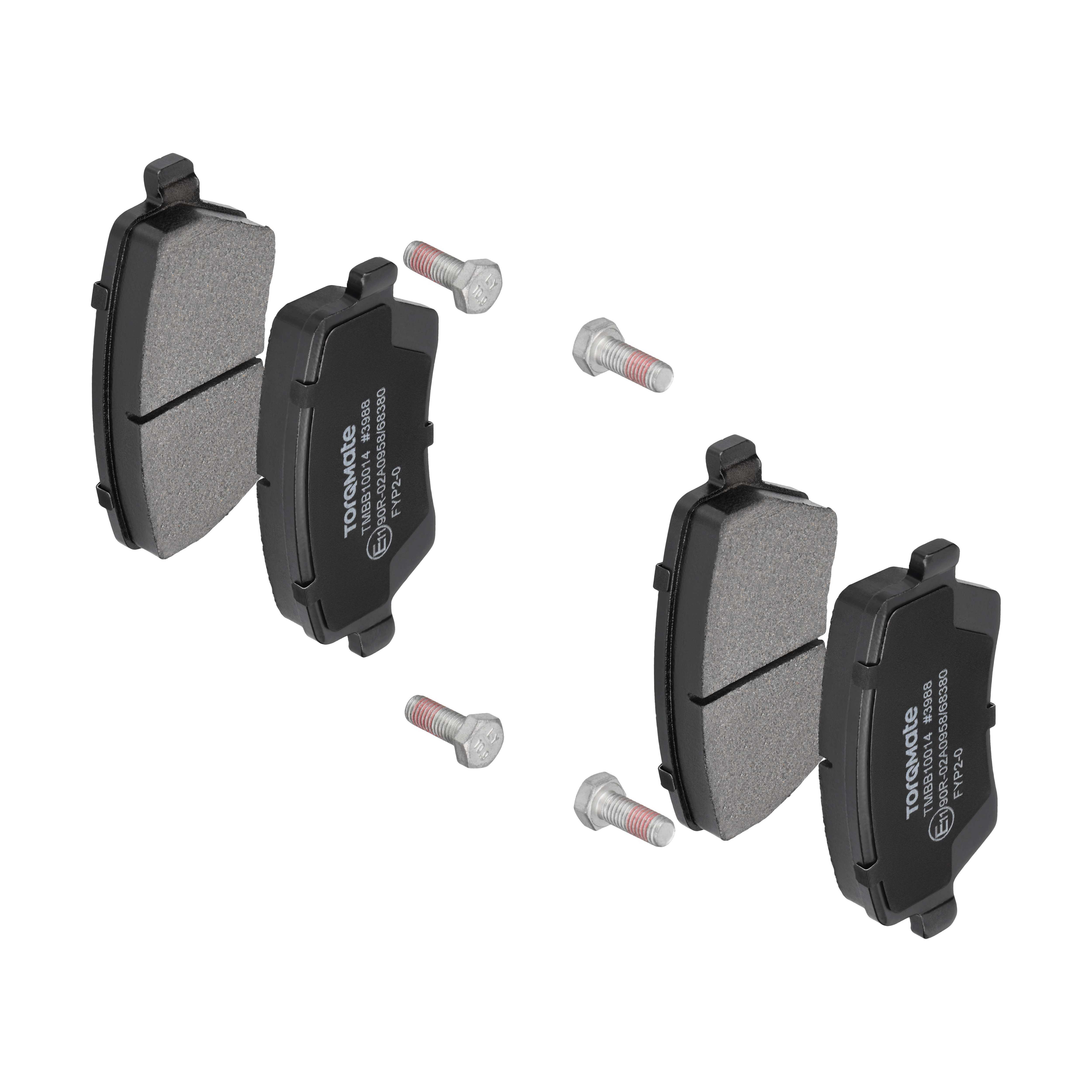 TORQMATE Bremsbelagsatz, Scheibenbremse tmbb10014 für Mercedes RENAULT LADA NISSAN DACIA