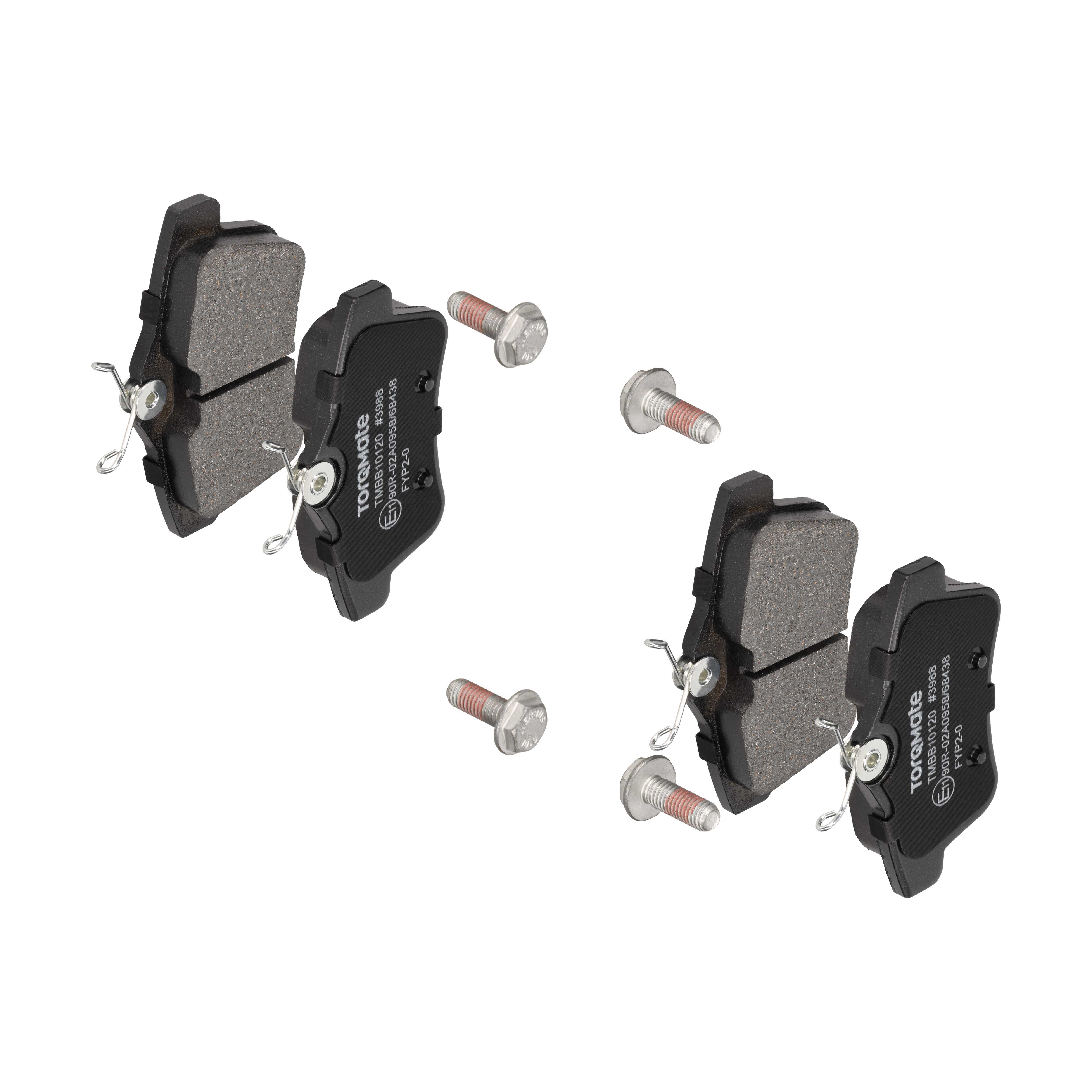 TORQMATE Bremsbelagsatz, Scheibenbremse tmbb10120 für Peugeot Citroën
