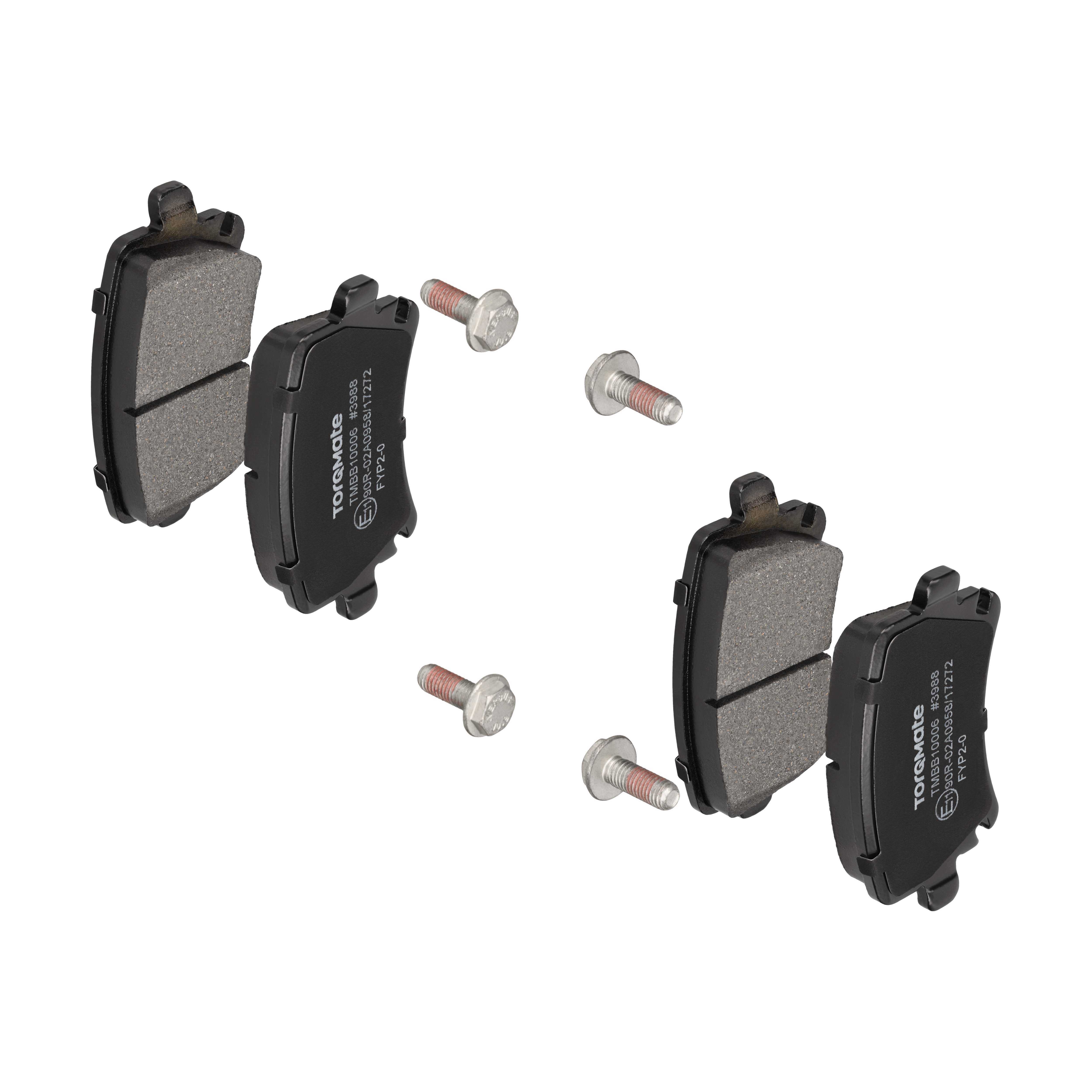 TORQMATE Bremsbelagsatz, Scheibenbremse tmbb10006 für Audi SEAT VW VAG Skoda