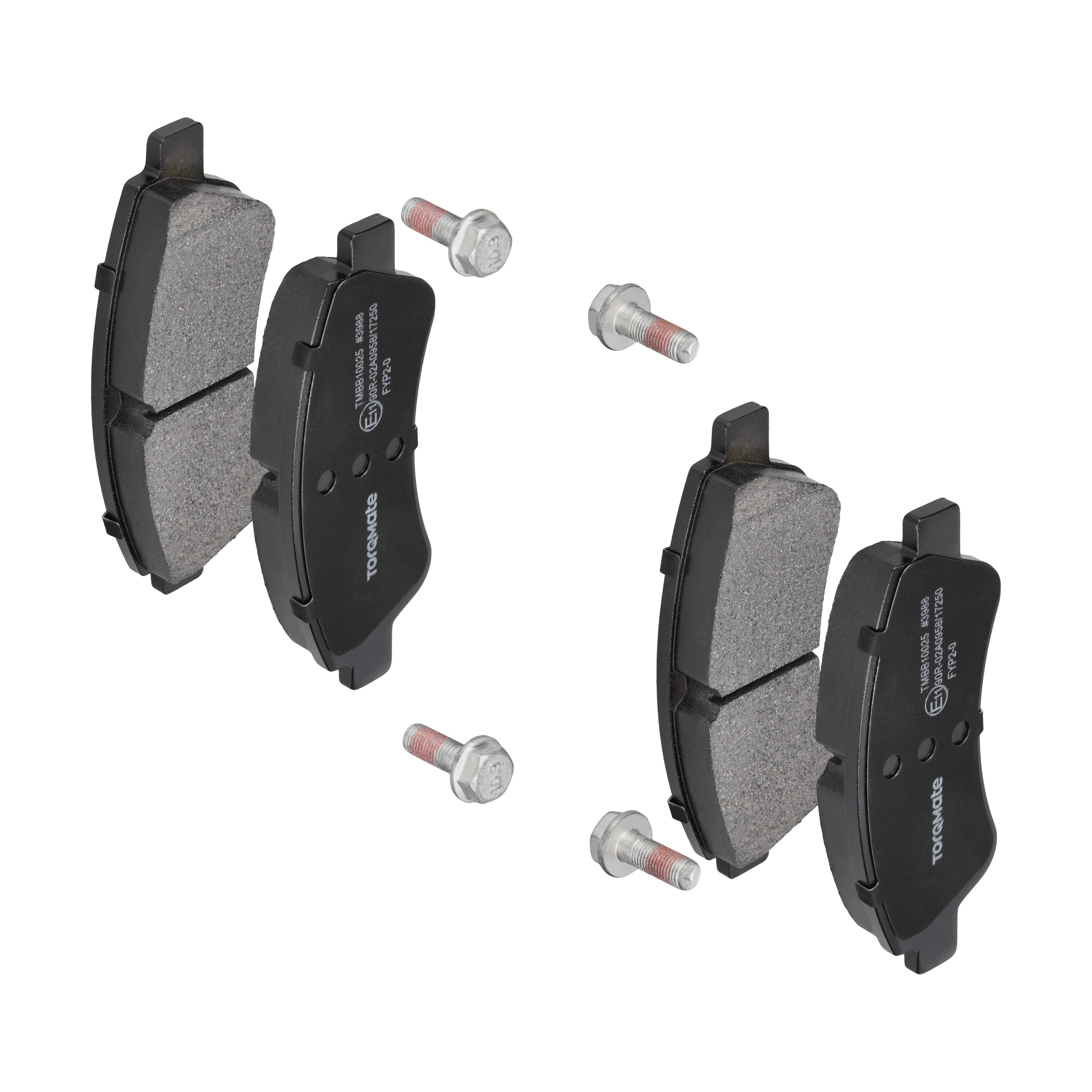 TORQMATE Bremsbelagsatz, Scheibenbremse tmbb10025 für Citroën Peugeot Opel Vaughall