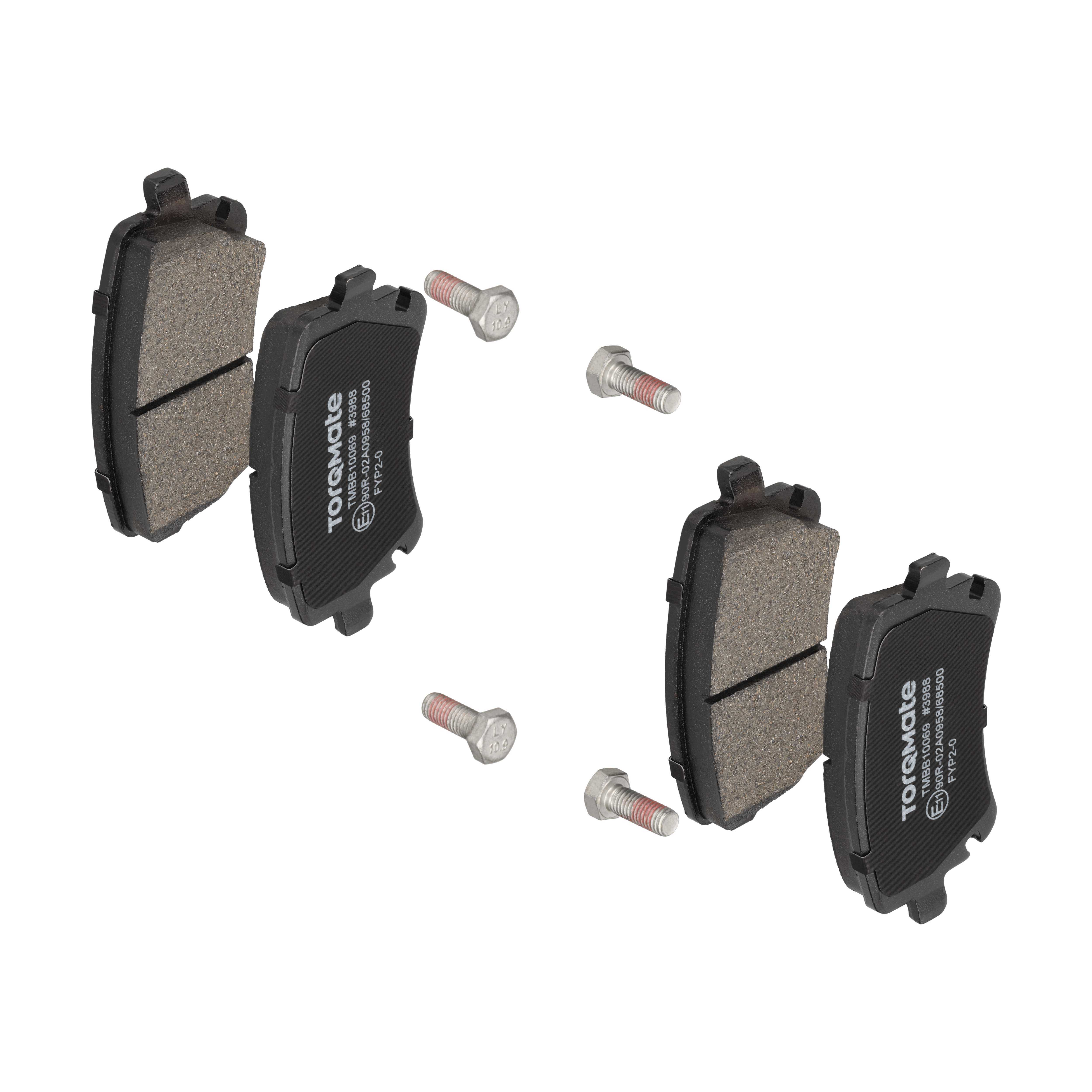 TORQMATE Bremsbelagsatz, Scheibenbremse tmbb10069 für VAG Audi VW Bentley