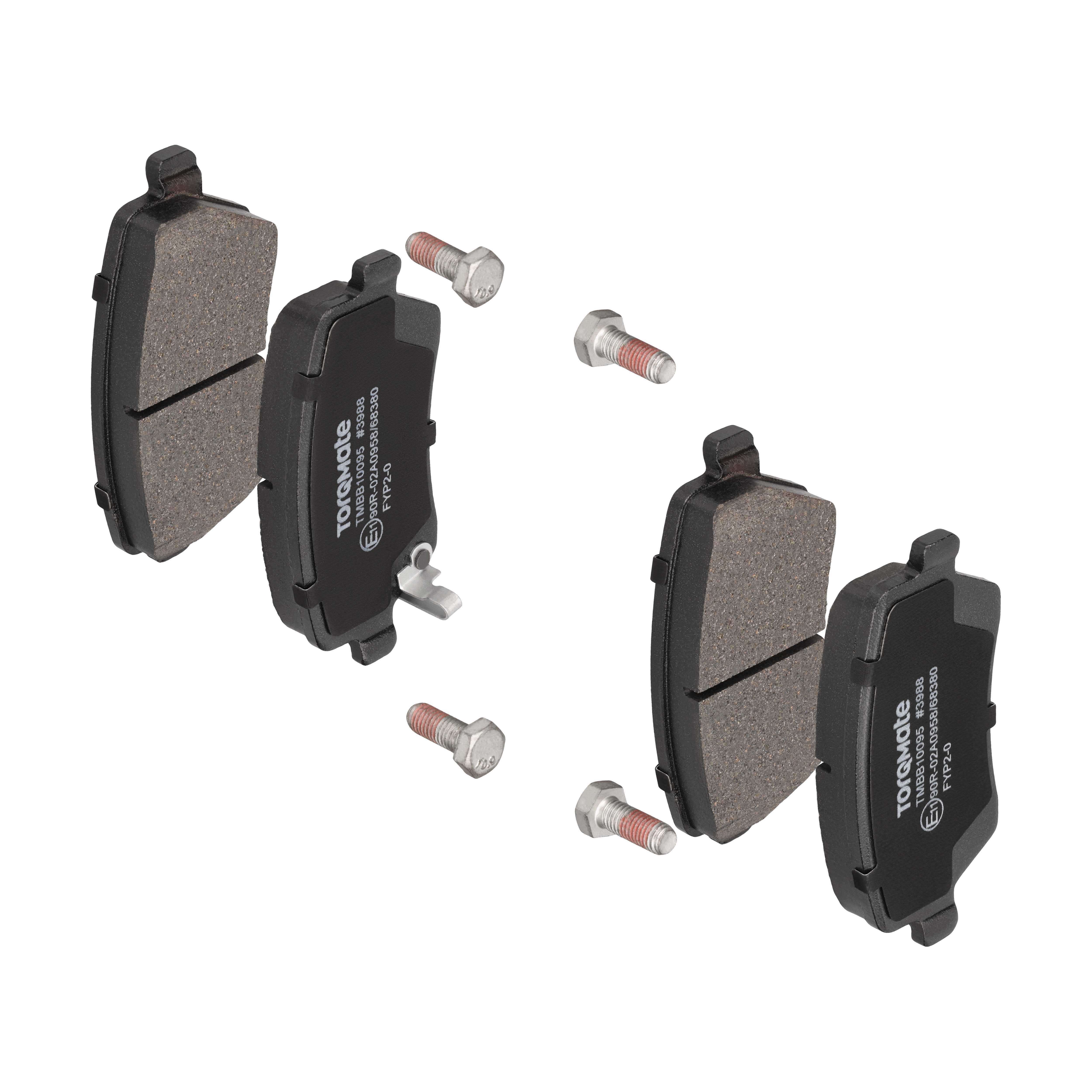 TORQMATE Bremsbelagsatz, Scheibenbremse tmbb10095 für Opel Vaughall Suzuki NISSAN