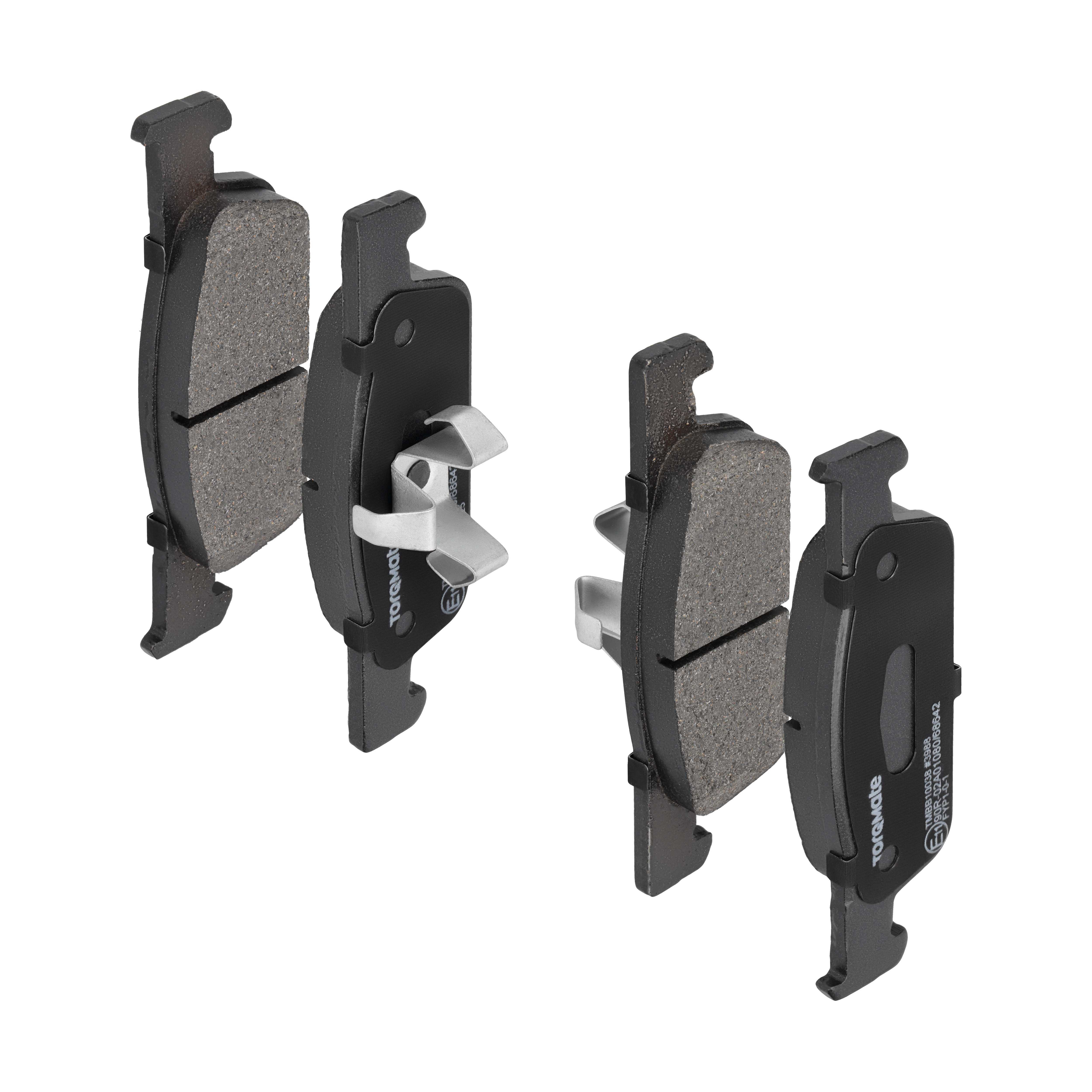 TORQMATE Bremsbelagsatz, Scheibenbremse tmbb10038 für DACIA RENAULT SMART