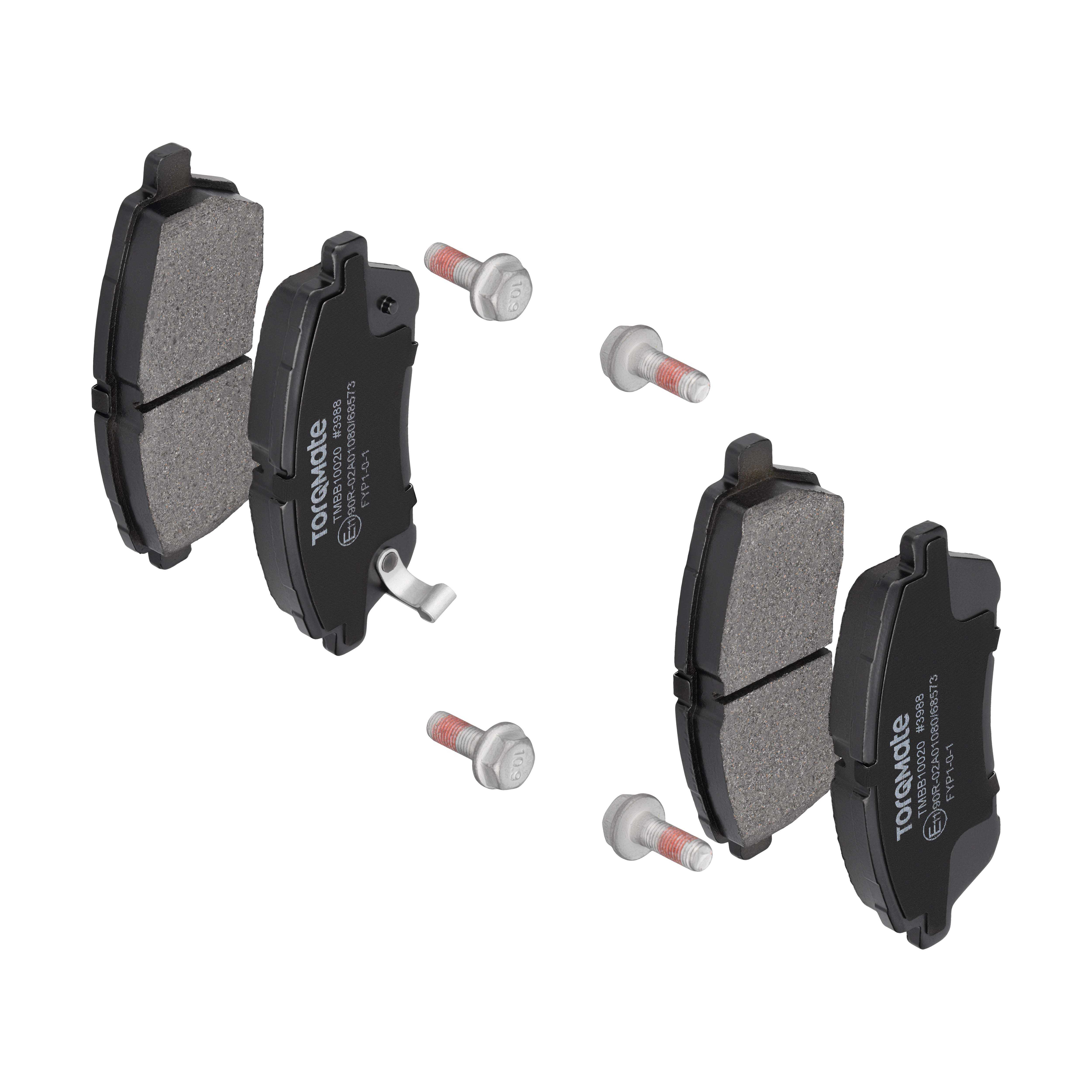 TORQMATE Bremsbelagsatz, Scheibenbremse tmbb10020 für Ford ASIA & OCEANIA MAZDA Suzuki DAIHATSU