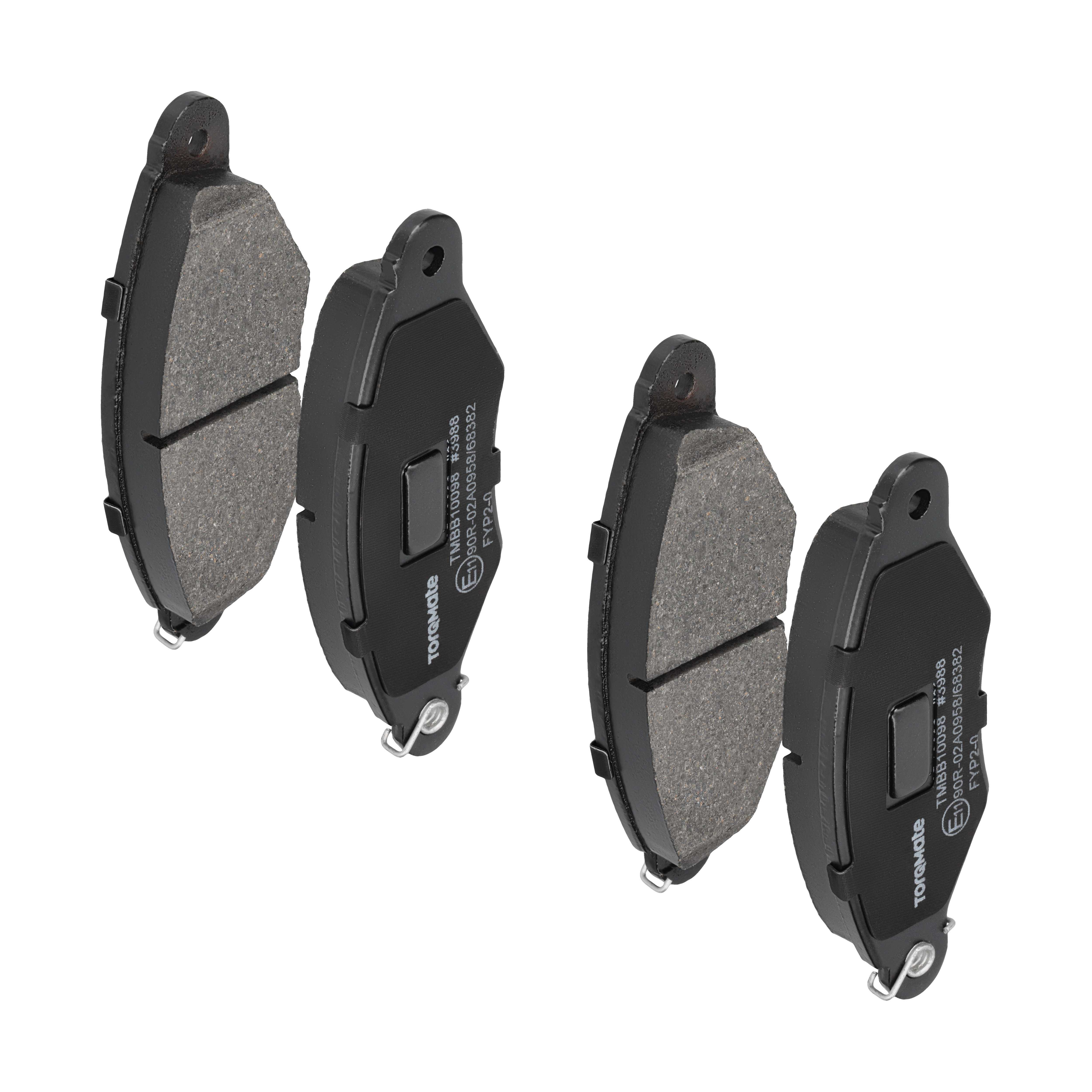 TORQMATE Bremsbelagsatz, Scheibenbremse tmbb10098 für Citroën Peugeot RENAULT NISSAN